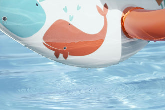 BESTWAY | Inflatable Pontoon With Canopy Plush Shaded Baby Boat 84x67cm | BES115TOY01810