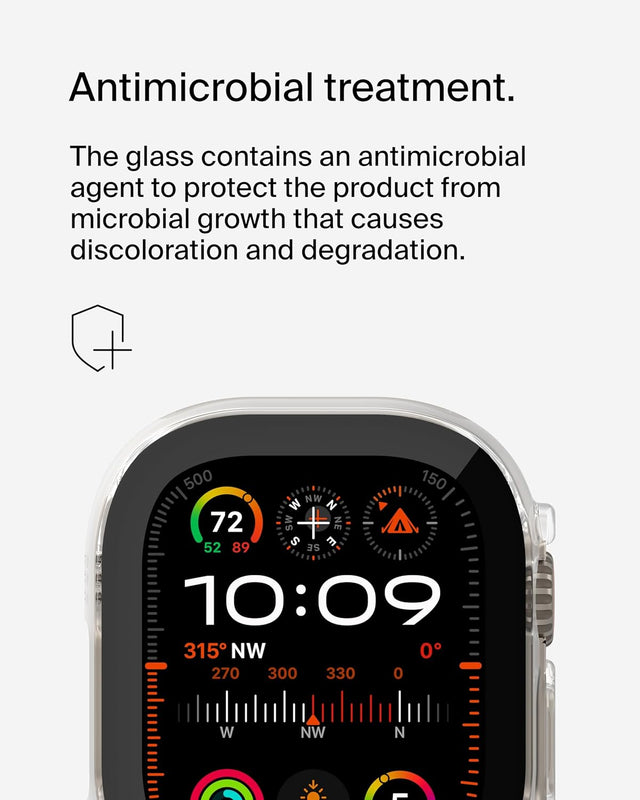 BELKIN | ScreenForce TemperedCurve 2 In 1 Screen Protector For Apple Watch Ultra And Ultra 2 | TE0214437