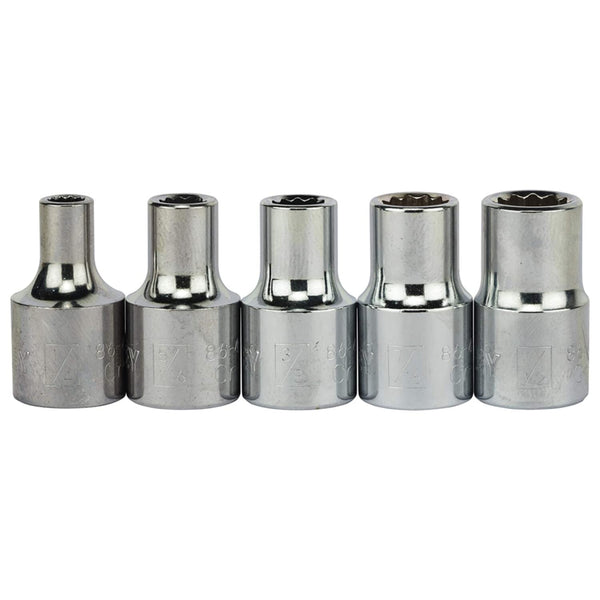 STANLEY | Socket Set 10Mm-32M 1/2" Dr  27Pc-12Pt | 86-477