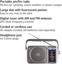 PANASONIC | AM-FM Portable Radio Battery Operated | RF 2400
