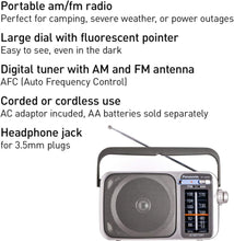 PANASONIC | AM-FM Portable Radio Battery Operated | RF 2400