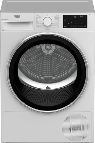 BEKO | Condensation Tumble Dryer 9Kg Digital Display White | DC9W