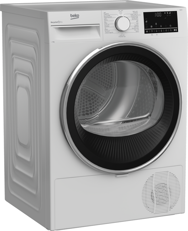 BEKO | Condensation Tumble Dryer 9Kg Digital Display White | DC9W