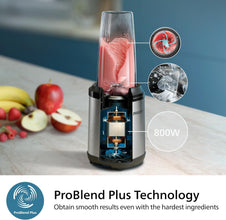 PHILIPS | 5000 Series 800W Blender 700ml Black | HR2765/00
