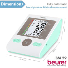 BEURER | Automatic Upper Arm Blood Pressure Monitor | BM 29