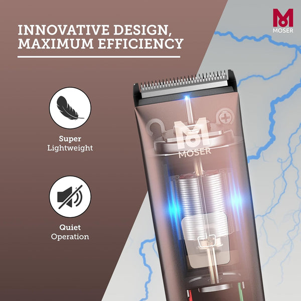 MOSER | Li-Pro 2 Professional Cord / Cordless Hair Clipper| 1888-0151