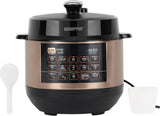 GEEPAS | Digital Multi Cooker 6Ltrs LED Display 10 One-Touch Cooking Programs | GMC35052