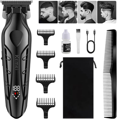 KEMEI | Professional Cordless Hair Clipper for Men Electric Beard Trimmers | KM-2269