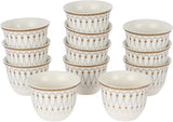 ROYALFORD | Royalford 12 Piece Bone China Cawa Cup Set | RF12115