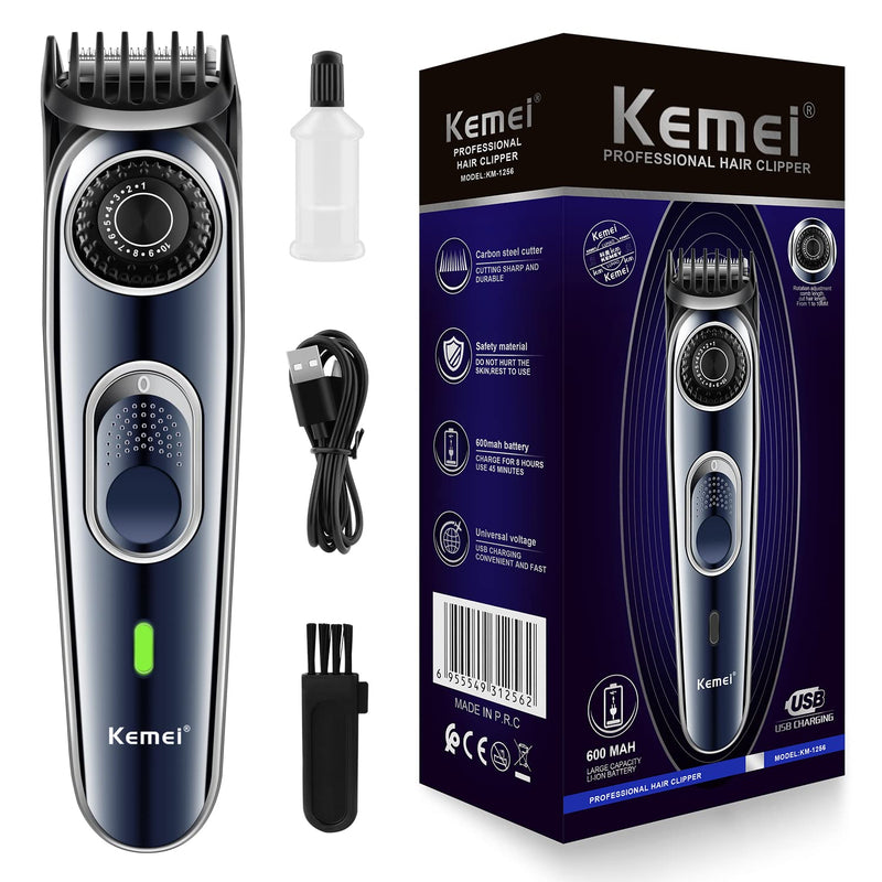 KEMEI | Adjustable Blade Cordless Clipper | KM-1256