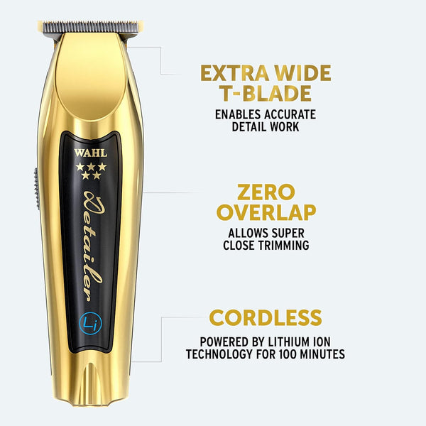 WAHL | Detailer Gold Cordless Trimmer | 3023227