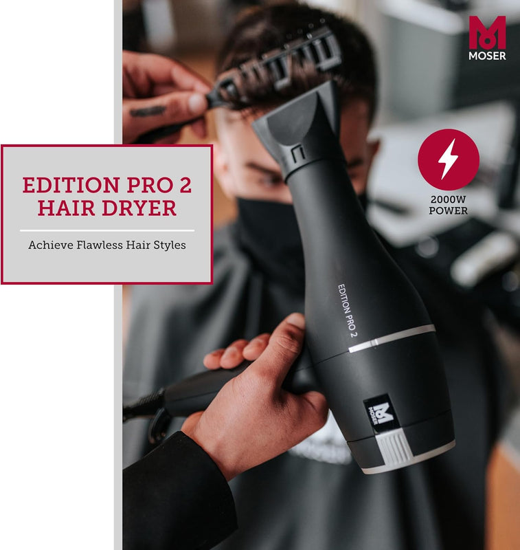 MOSER | Hair Dryer Black 2000W | 4332-0150