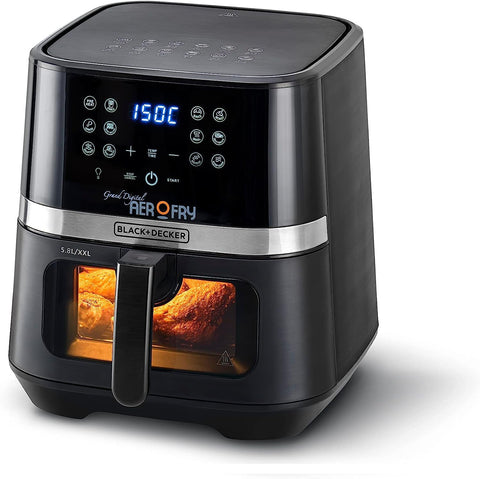 BLACK+DECKER | 12 In 1 Multifunction Grand Digital Air Fryer 5.6 L | AF5800-B5