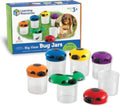 LEARNING RESOURCES UK| Jumbo Bug Jars (Box Of 6) | LER2781