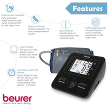 BEURER | Automatic Upper Arm Blood Pressure Monitor | BM 30