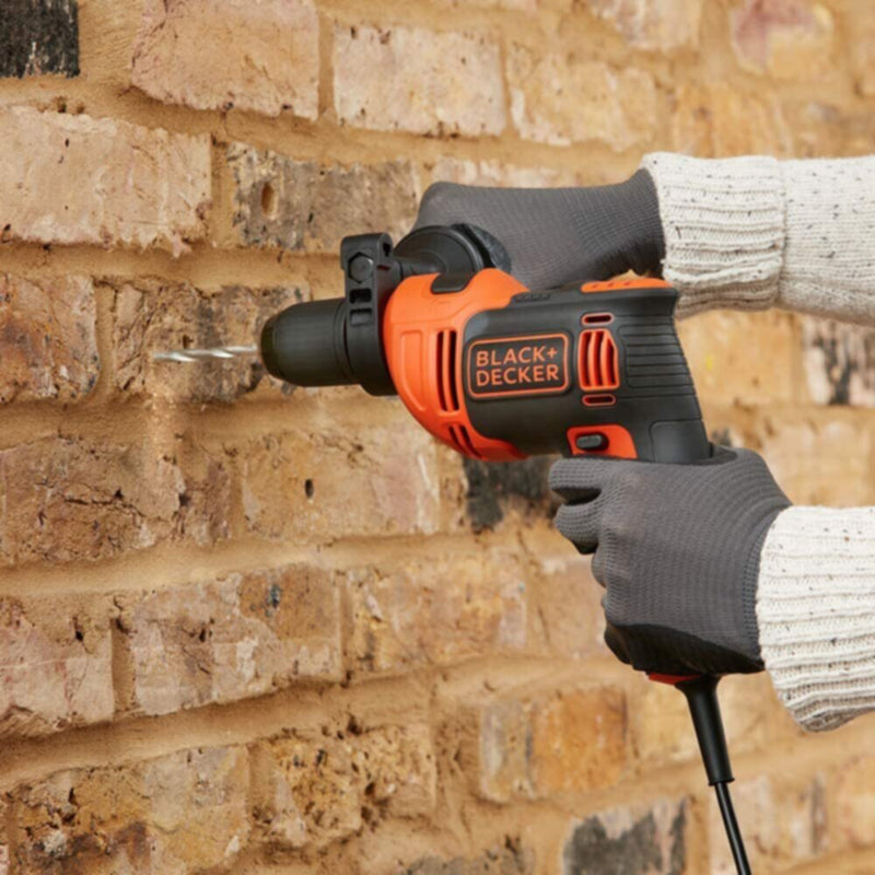 BLACK + DECKER | 550W Corded Drill | BEH550-GB