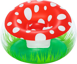 BESTWAY | Mighty Mushroom Children's Inflatable Chair 1.13mx1.13mx66cm | BES115TOY01714