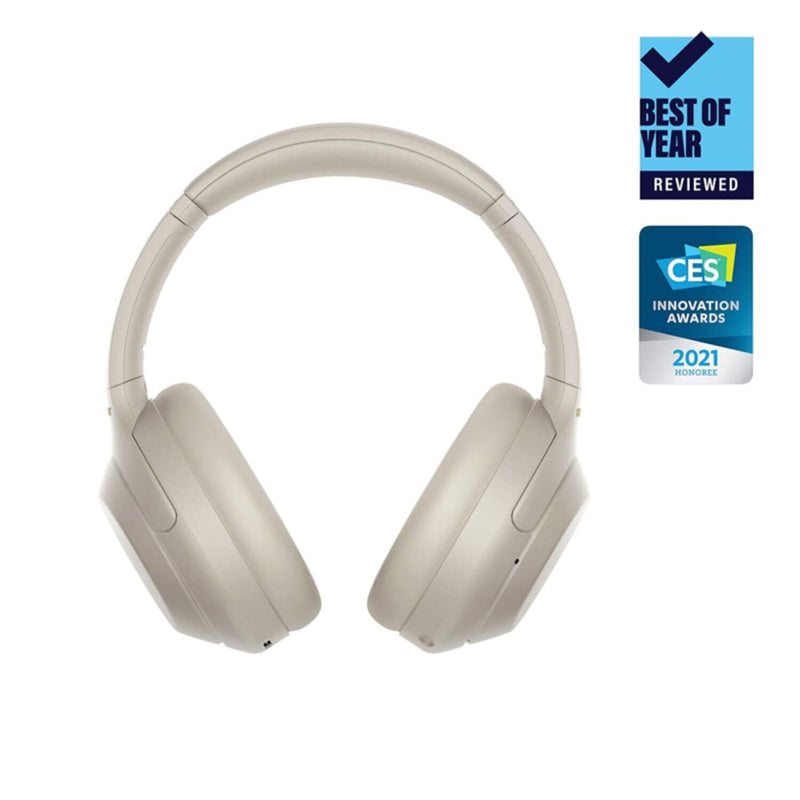 SONY | Wireless Noise Cancelling Bluetooth Headphones with Mic for Phone Calls, 30 Hours Battery Life Silver | WH-1000XM4-SILVER