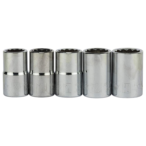 STANLEY | Socket Set 10Mm-32M 1/2" Dr  27Pc-12Pt | 86-477