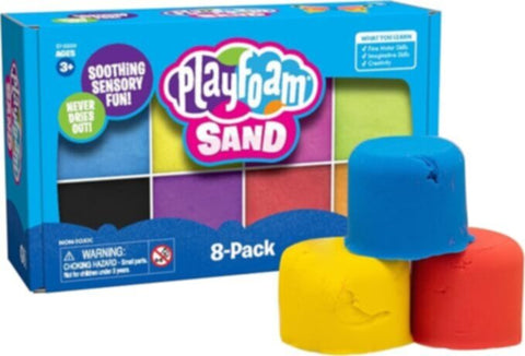 LEARNING RESOURCES UK| Playfoam Sand 8-Pack (3+ Years) | EI-2230