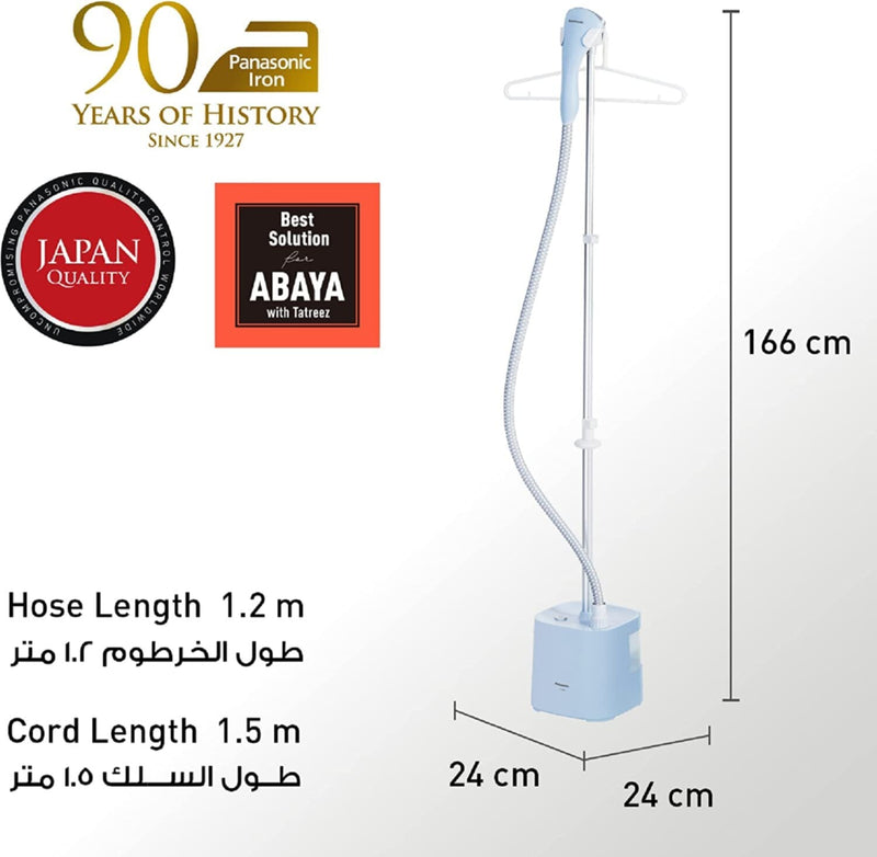 PANASONIC | Garment Steamer 1800W Blue | MI GSE 050