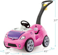 Step2 | Whisper Ride II Buggy Pink Ride-On| STP824200