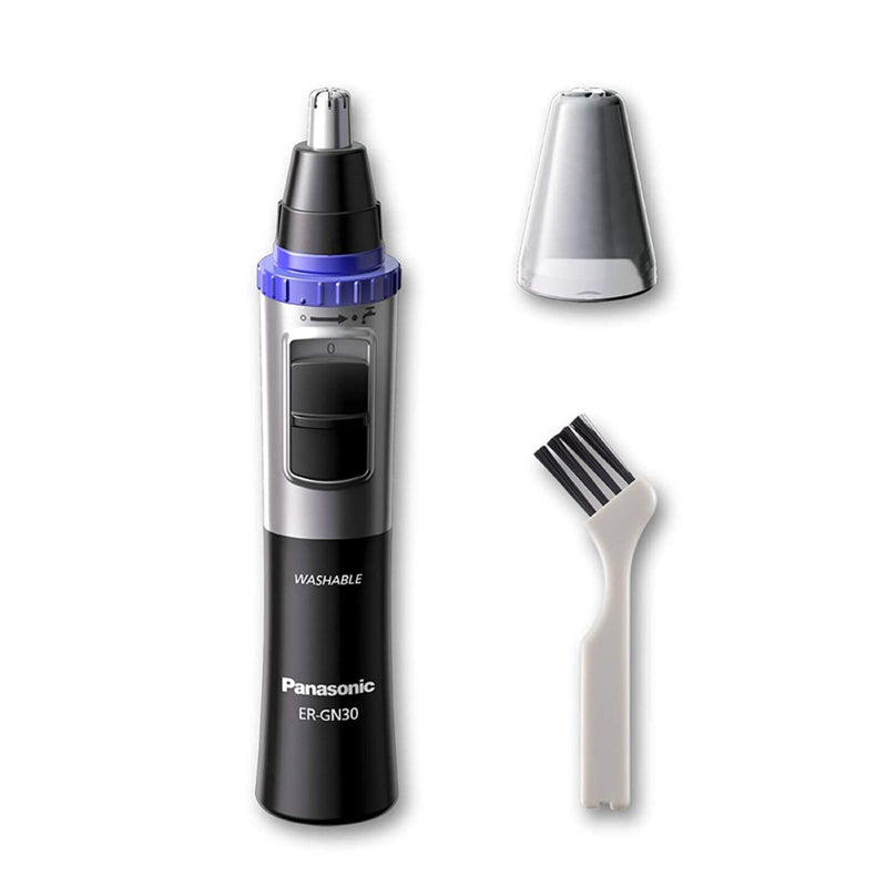 PANASONIC | Wet/Dry Nose & Ear Hair Trimmer with Vortex Cleaning System | ER GN 30