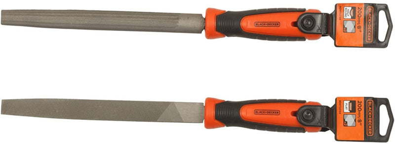 BLACK+DECKER | 200Mm 2Nd Cut Flat File | BDHT22144