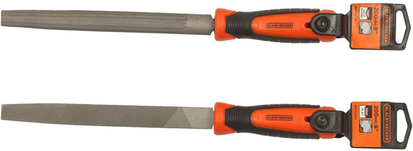 BLACK+DECKER | 200Mm 2Nd Cut Flat File | BDHT22144