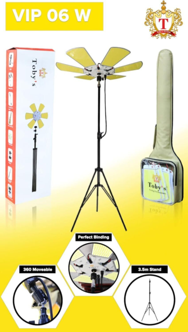 TOBYS | Camping Light Vip-6 Sanara Full Set with Bag