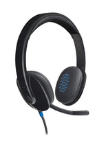 LOGITECH | USB Computer wired Headset Black | H540