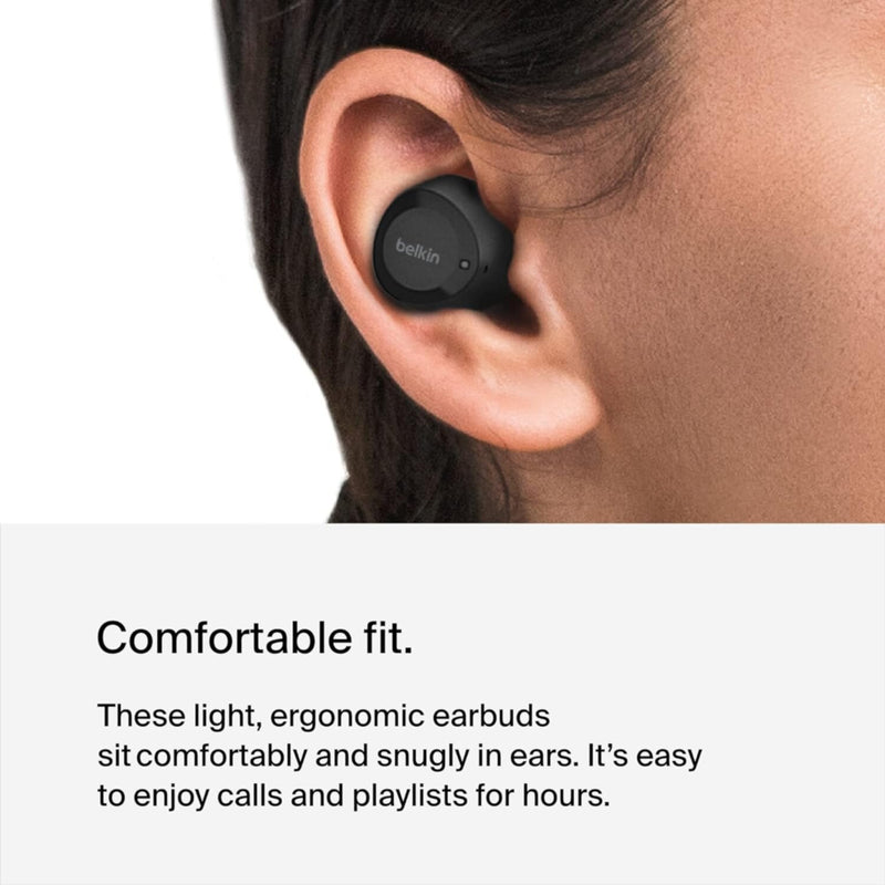BELKIN | Soundform Bolt True Wireless Earbuds Black | AUC009btBLK