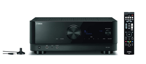 YAMAHA | 5.2-Channel AV Receiver with 8K HDMI and MusicCast | RX-V4A BLACK