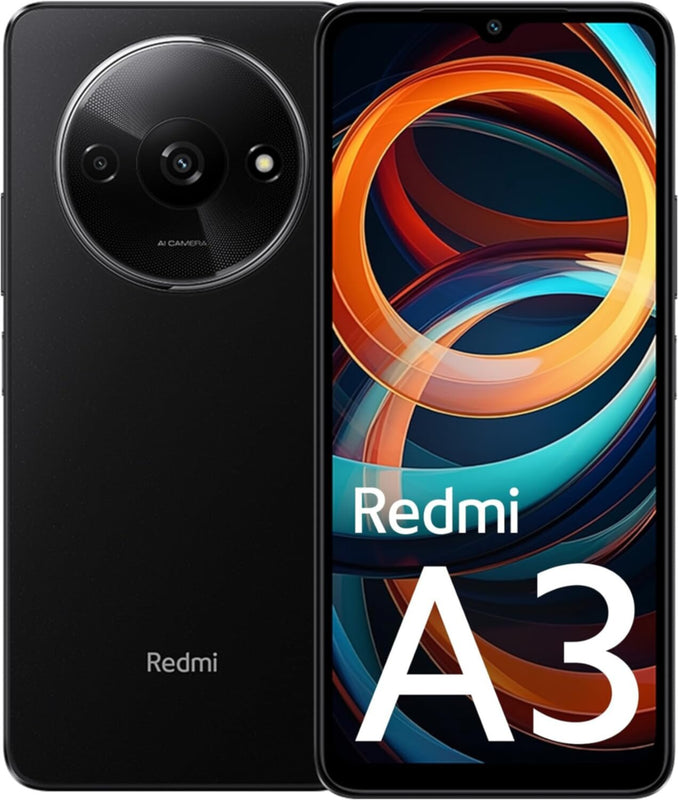 REDMI | A3 Mobile 4GB RAM 128GB Storage Premium Halo Design 90Hz Display Powerful 4G G36 Processor