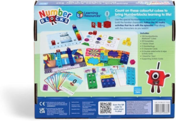 LEARNING RESOURCES UK| Mathlink Cubes Numberblocks 1-10 Activity Set (3+ Years) | LSP0949-UK