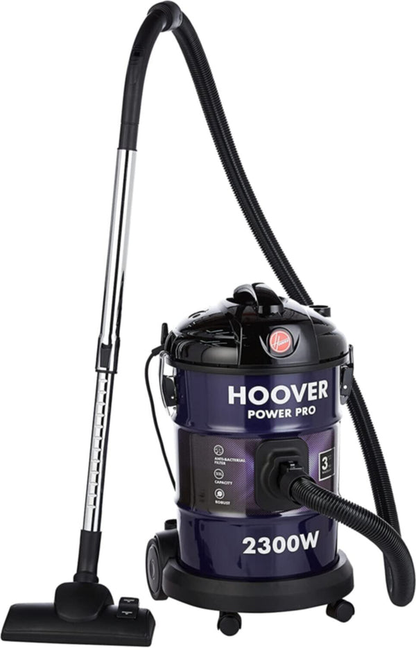 HOOVER | Power Pro Compact Drum Vacuum Cleaner 22Ltr 2300W | HT85-T3-ME