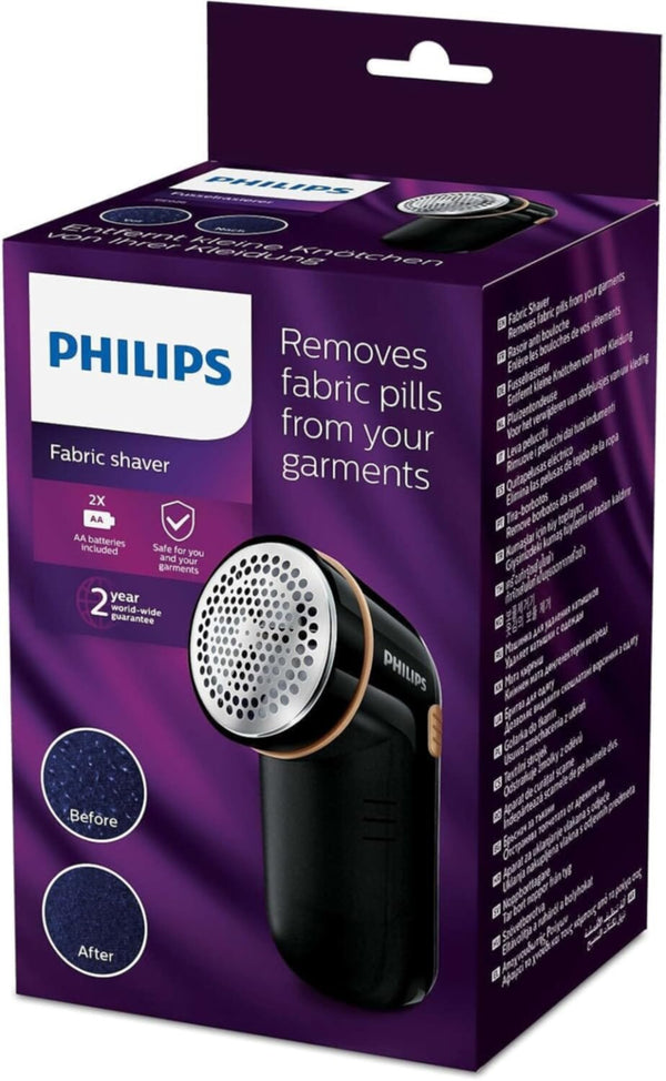 PHILIPS | Fabric Shaver Quick and Effective Removal of Pills & Bobbles | GC026/80
