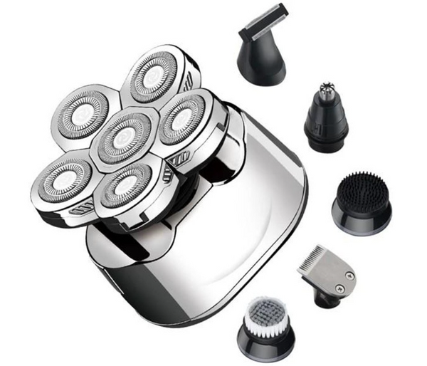 Professional LK-8820 Digital Whole Body IPX6 Waterproof 6 Blade Electric Shaver Cordless Clippers | JPO6530