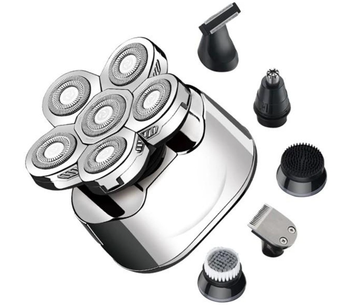Professional LK-8820 Digital Whole Body IPX6 Waterproof 6 Blade Electric Shaver Cordless Clippers | JPO6530