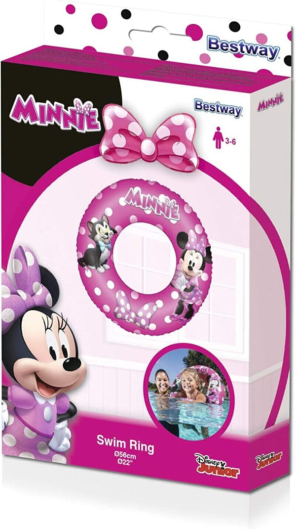BESTWAY | Minnie Swim Ring 22"/56cm | BES115TOY00161