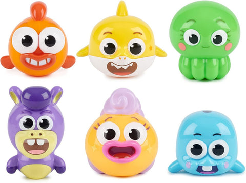 WoeWee Baby Shark Big Show Collectible Figures 6-Pack | IBD106TOY02441