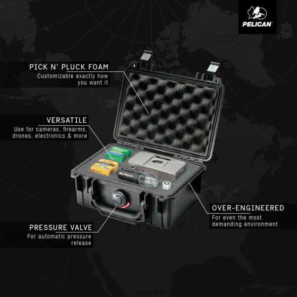 PELICAN | Protector Case Black | 1120-000-110