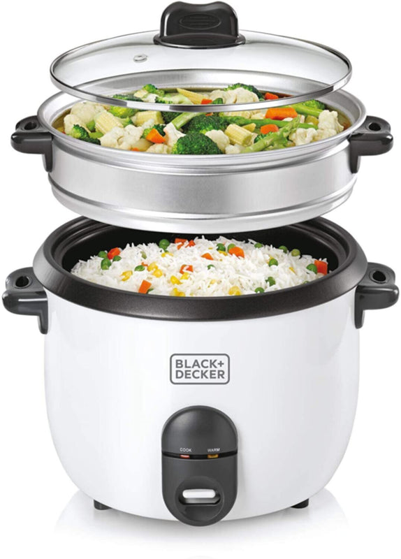 BLACK + DECKER | Non Stick Rice Cooker 1.8 litres | RC1860-B5