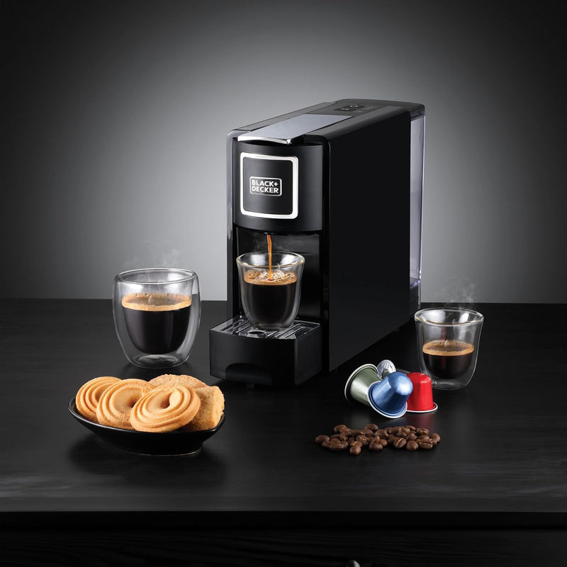 BLACK+DECKER | Capsule Coffee Maker 1140W | CCM100-B5