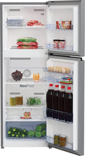 BEKO | 250 Liter Refrigerator Titanium Inox 54cm | RDNT300XS