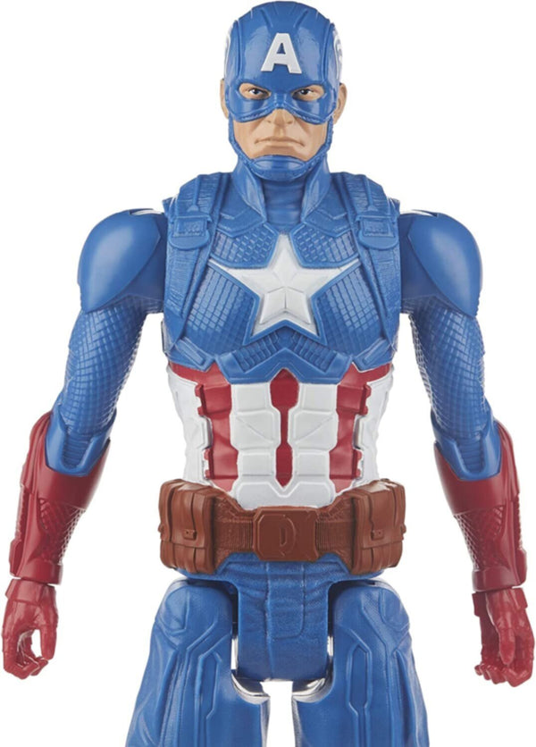 HASBRO | Avengers Titan Hero Figure Captain America Toy 12"inch | HSO106TOY01074
