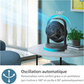 PHILIPS | 3000 Series Oscillating Table Fan Black | CX3050/01