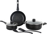 ROYALFORD | Elite 7-Piece Forged Aluminum Cookware Set | RF12622