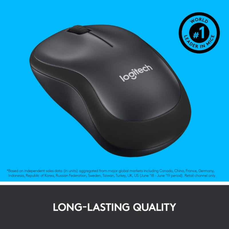 LOGITECH | Silent Mouse Anthracite | M220