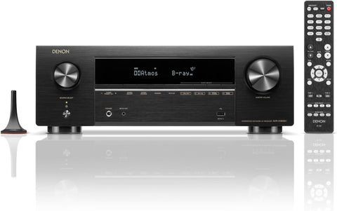 DENON | 7.2 Ch. 175W 8K AV Receiver with HEOS Built-in | AVR-X1800H